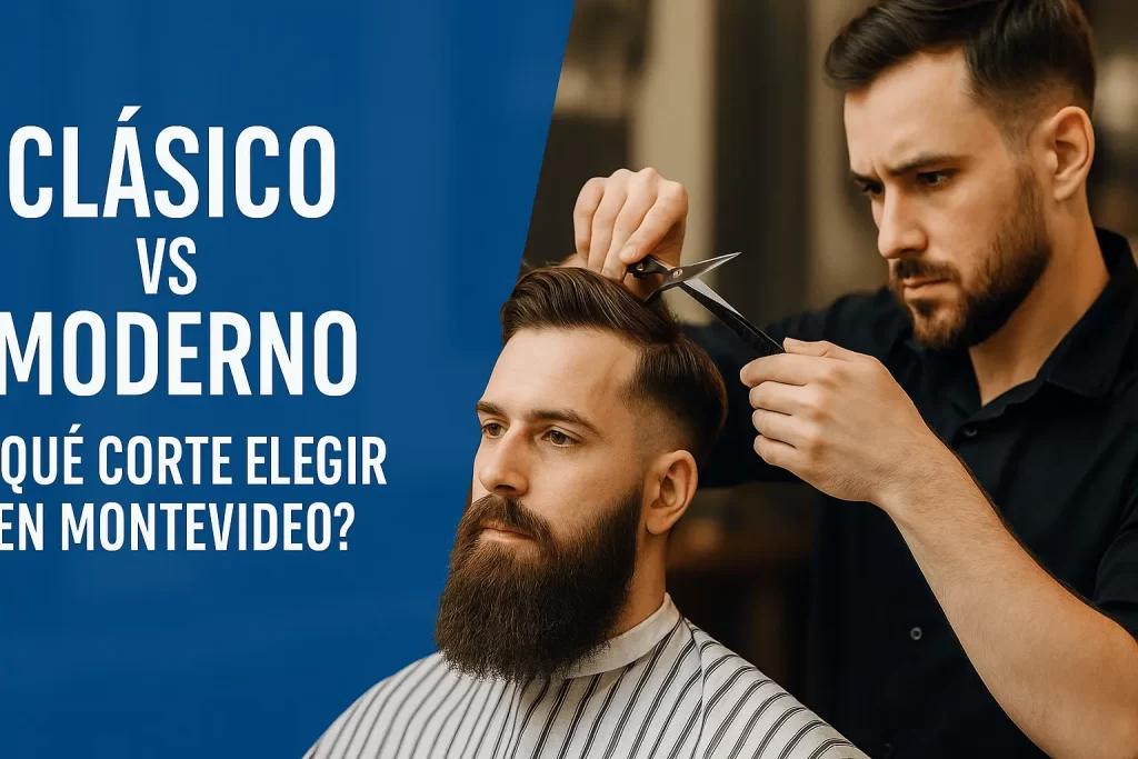 Los mejores cortes de pelo para hombres en Montevideo